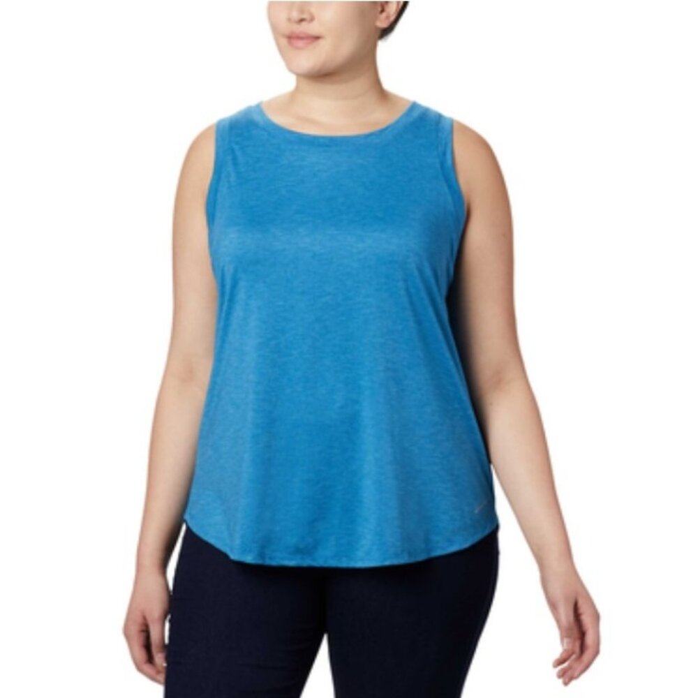Columbia Blue Place to Place Tank Top